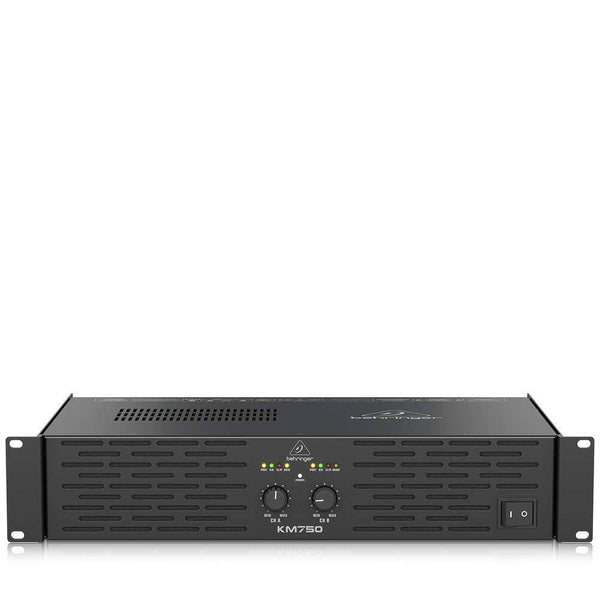 Behringer KM750 Professional 750-Watt Stereo Power Amplifier with ATR (Accelerated Transient Response) - Golchha Computers