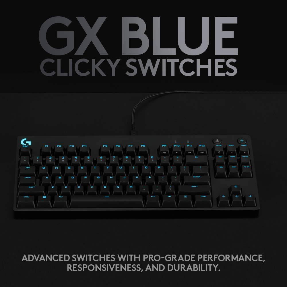 Logitech G PRO Mechanical Gaming Keyboard, Detachable Micro USB Cable - Golchha Computers