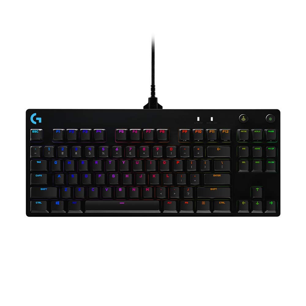 Logitech G PRO Mechanical Gaming Keyboard, Detachable Micro USB Cable - Golchha Computers