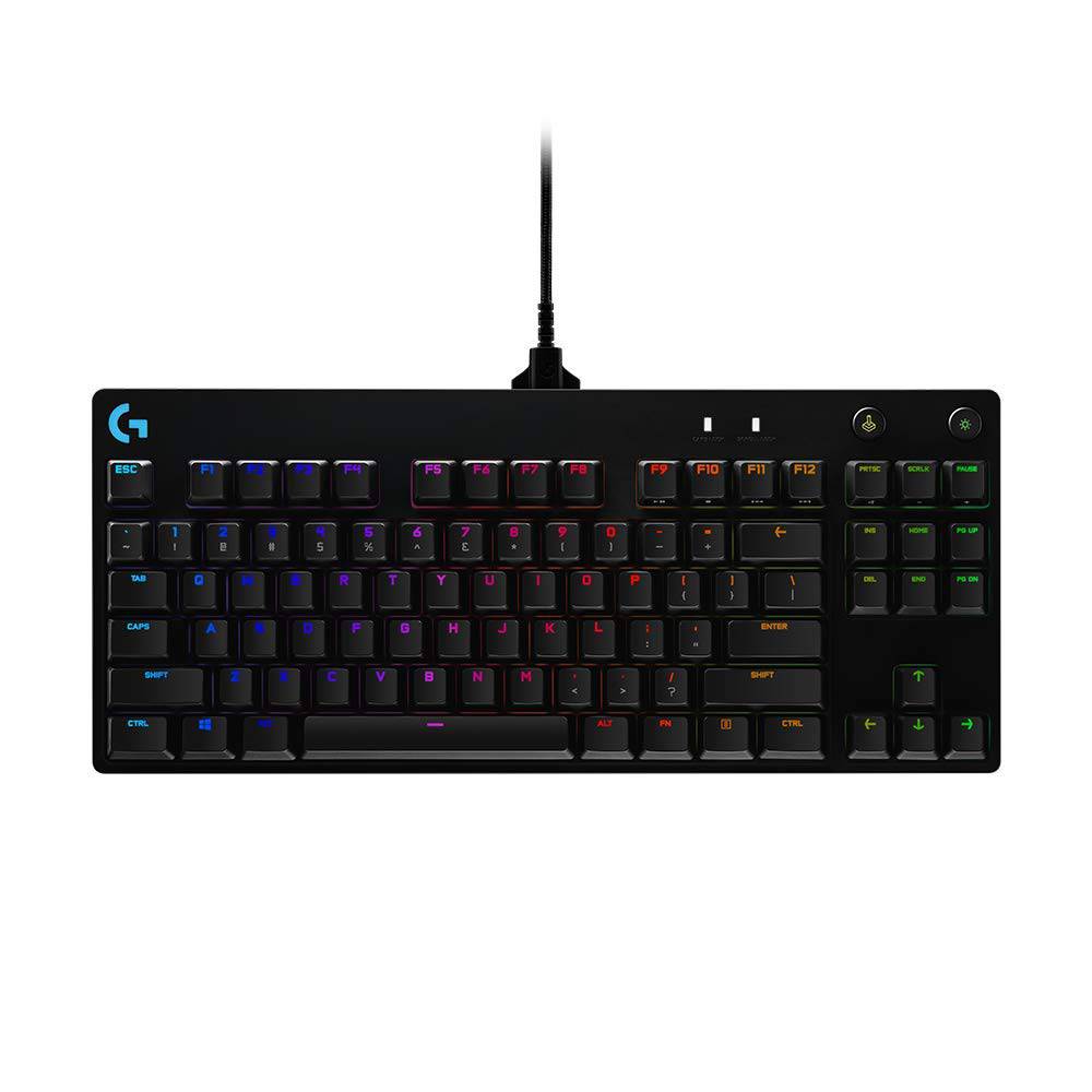 Logitech G PRO Mechanical Gaming Keyboard, Detachable Micro USB Cable - Golchha Computers
