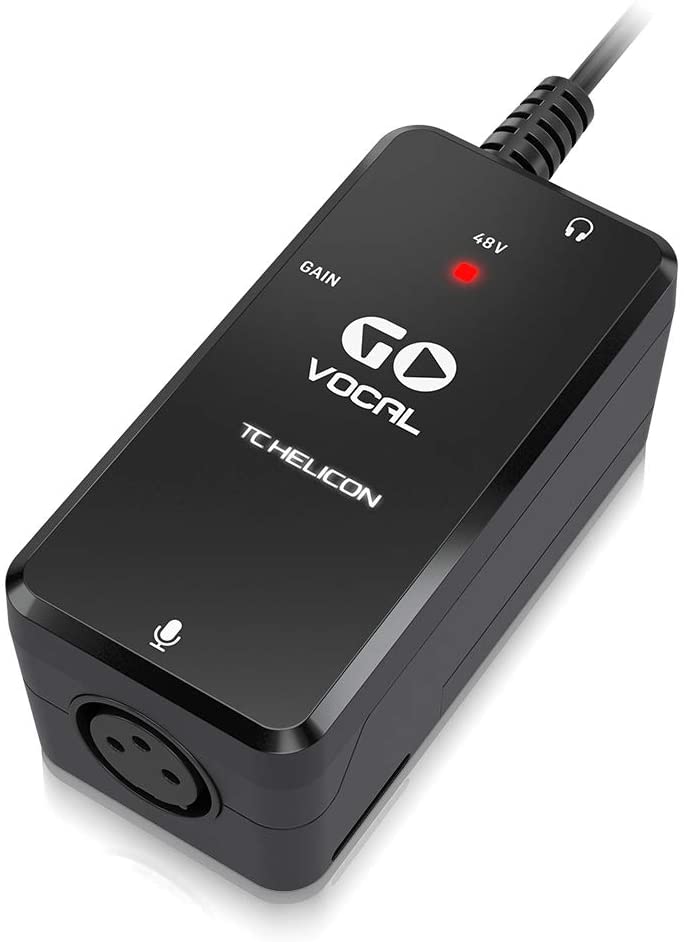 TC-Helicon GO VOCAL Microphone Preamp - Golchha Computers