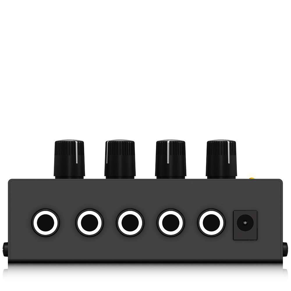 Behringer HA400 4-Channel Headphone Amplifier, Black - Golchha Computers