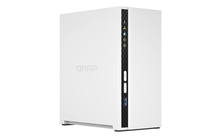 QNAP TS-233-US 2 Bay Affordable Desktop NAS with ARM Cortex-A55 Quad-core Processor and 2 GB DDR4 RAM (Diskless) - Golchha Computers