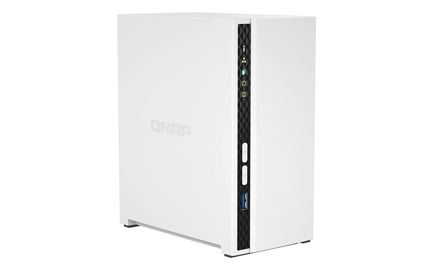 QNAP TS-233-US 2 Bay Affordable Desktop NAS with ARM Cortex-A55 Quad-core Processor and 2 GB DDR4 RAM (Diskless) - Golchha Computers