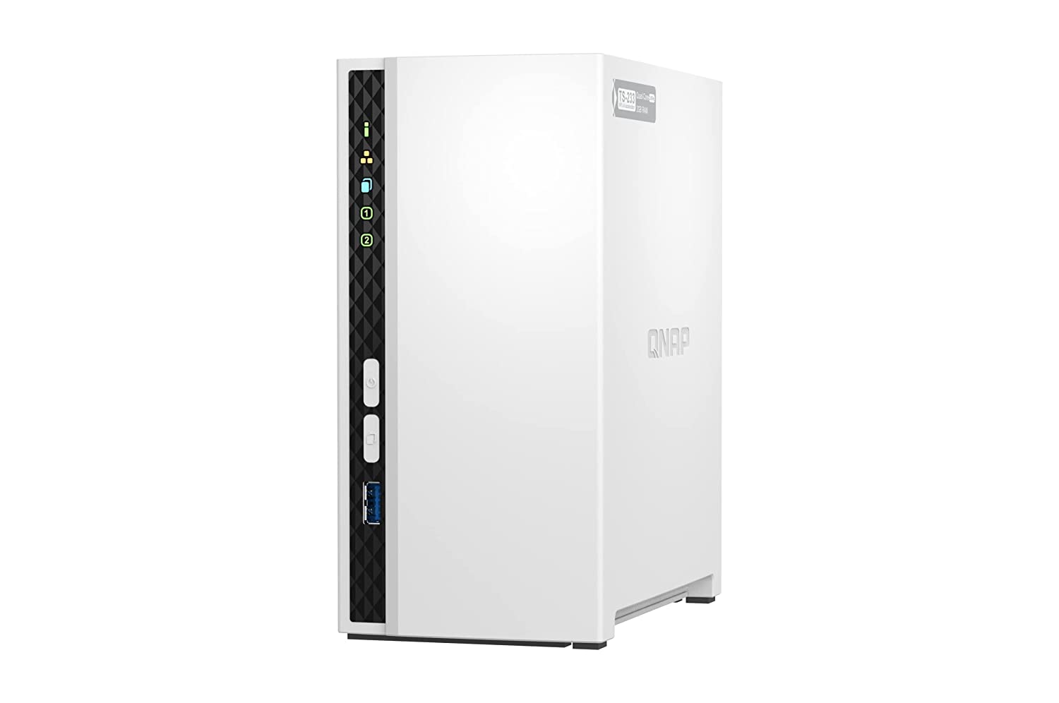 QNAP TS-233-US 2 Bay Affordable Desktop NAS with ARM Cortex-A55 Quad-core Processor and 2 GB DDR4 RAM (Diskless) - Golchha Computers