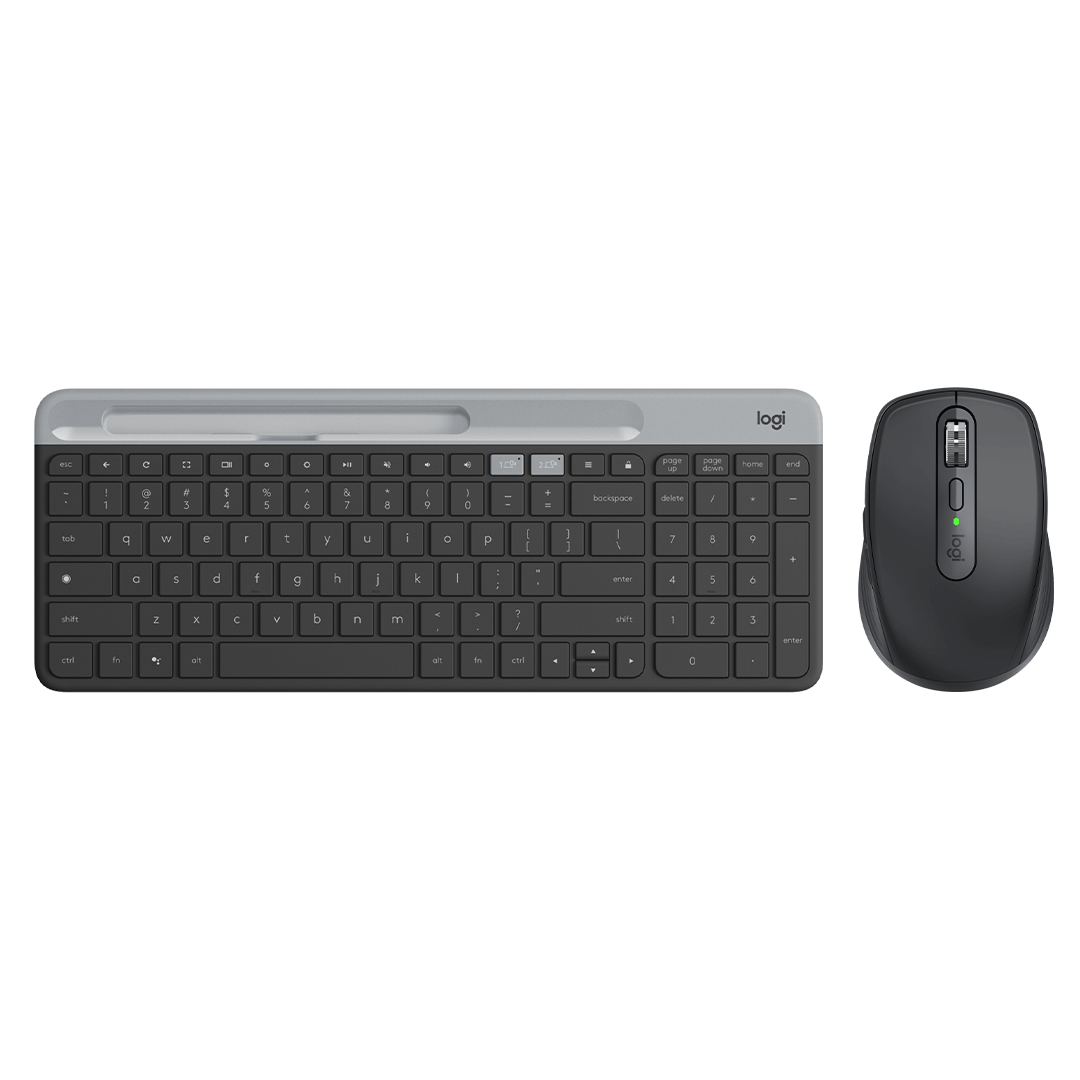 Logitech K580 Slim Multi-Device Wireless Keyboard and MX Anywhere 3 Mouse Combo - Golchha Computers