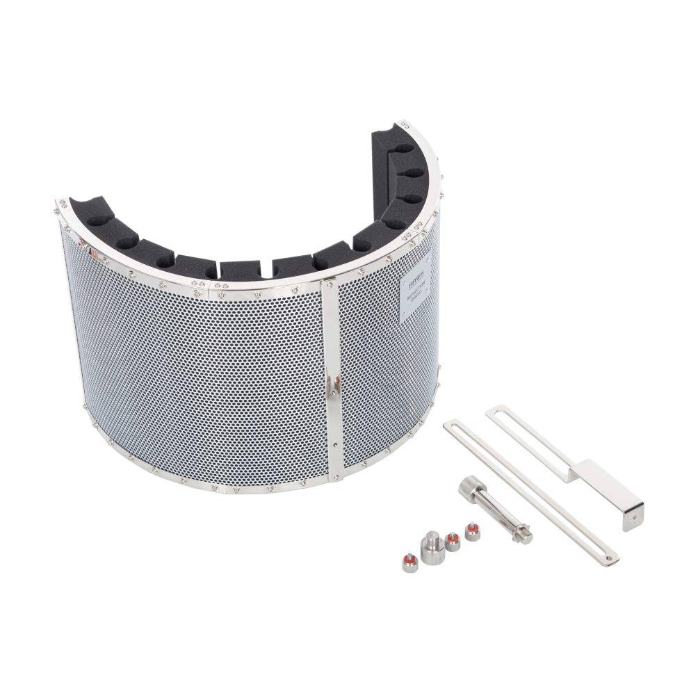 Hawk Proaudio Reflection Shield Filter for Microphone (Silver) - Golchha Computers