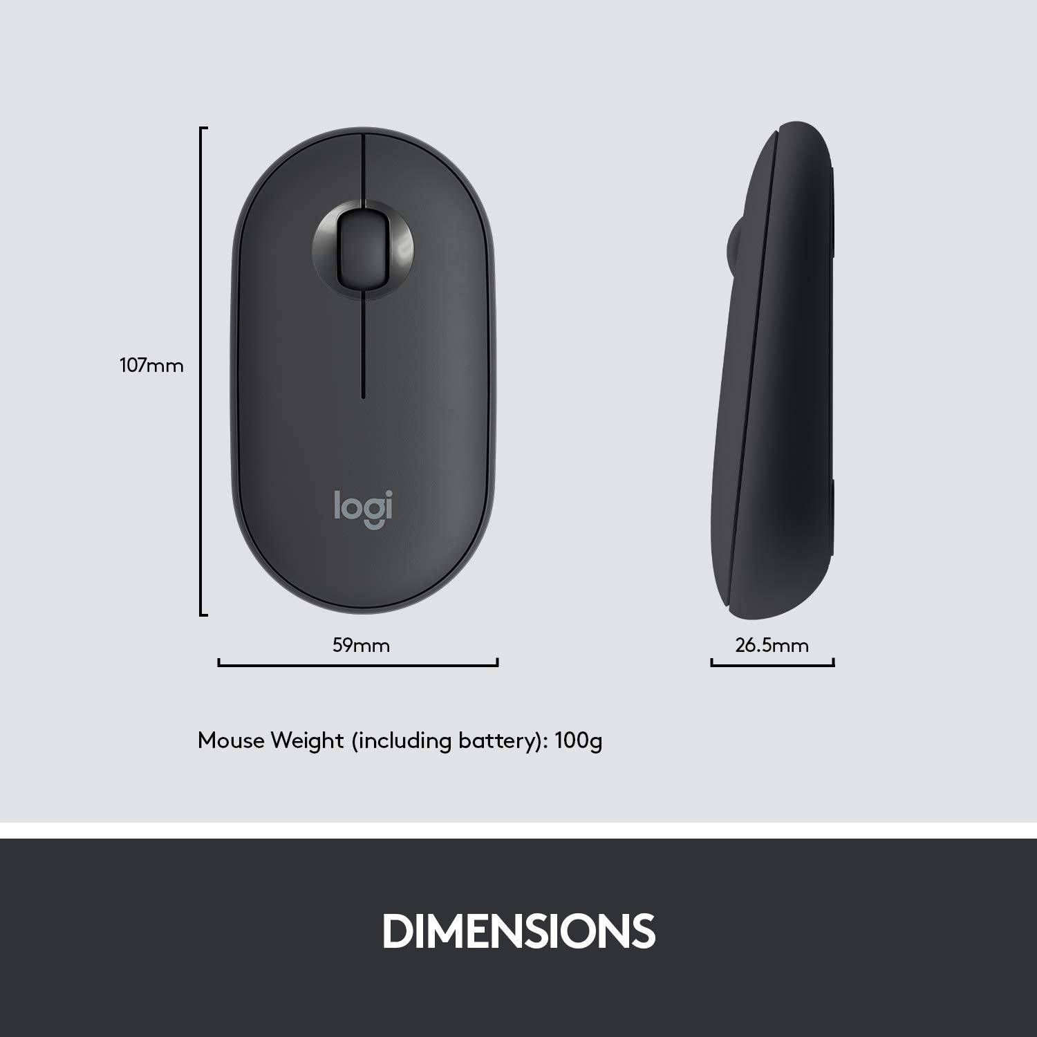 Logitech Slim Wireless Keyboard and Mouse Combo MK470 Ultra-slim, compact, and quiet wireless keyboard and mouse combo - Golchha Computers