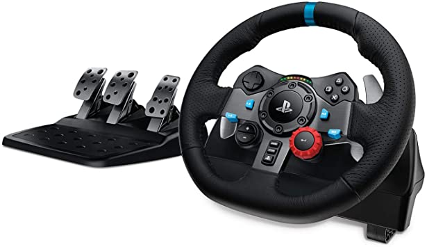 Logitech G29 Driving Force Racing Wheel and G Driving Force shifter Joystick With Next Level Racing Challenger Simulator Cockpit (NLR-S016) Combo - Golchha Computers