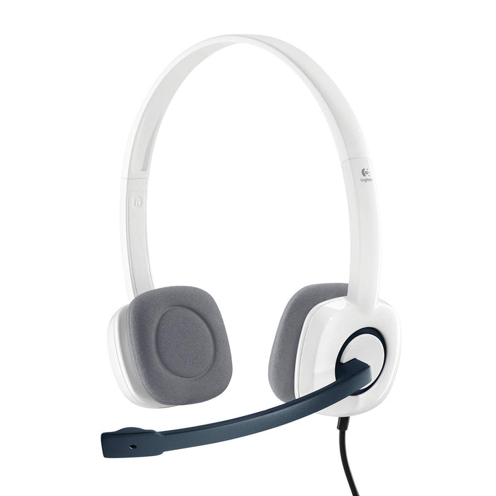 Logitech H150 Stereo Headset Dual plug computer headset with in-line controls - Golchha Computers