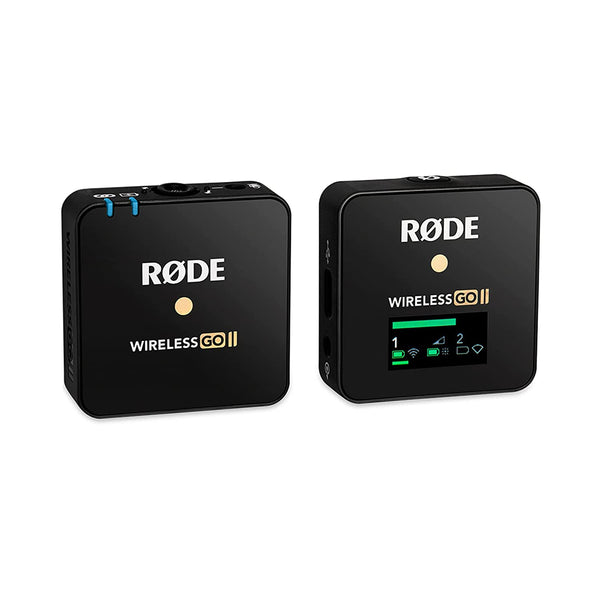 Rode Wireless GO II Single Channel Wireless Microphone System, Black - Golchha Computers