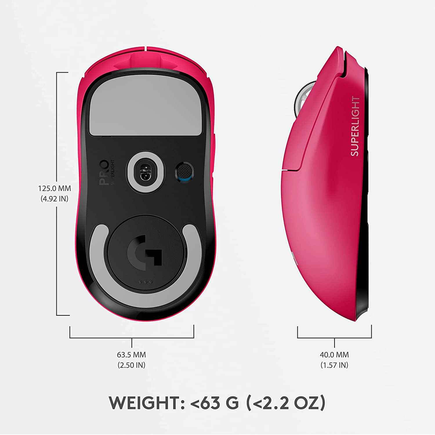 Logitech G PRO X Superlight Wireless Gaming Mouse - Golchha Computers