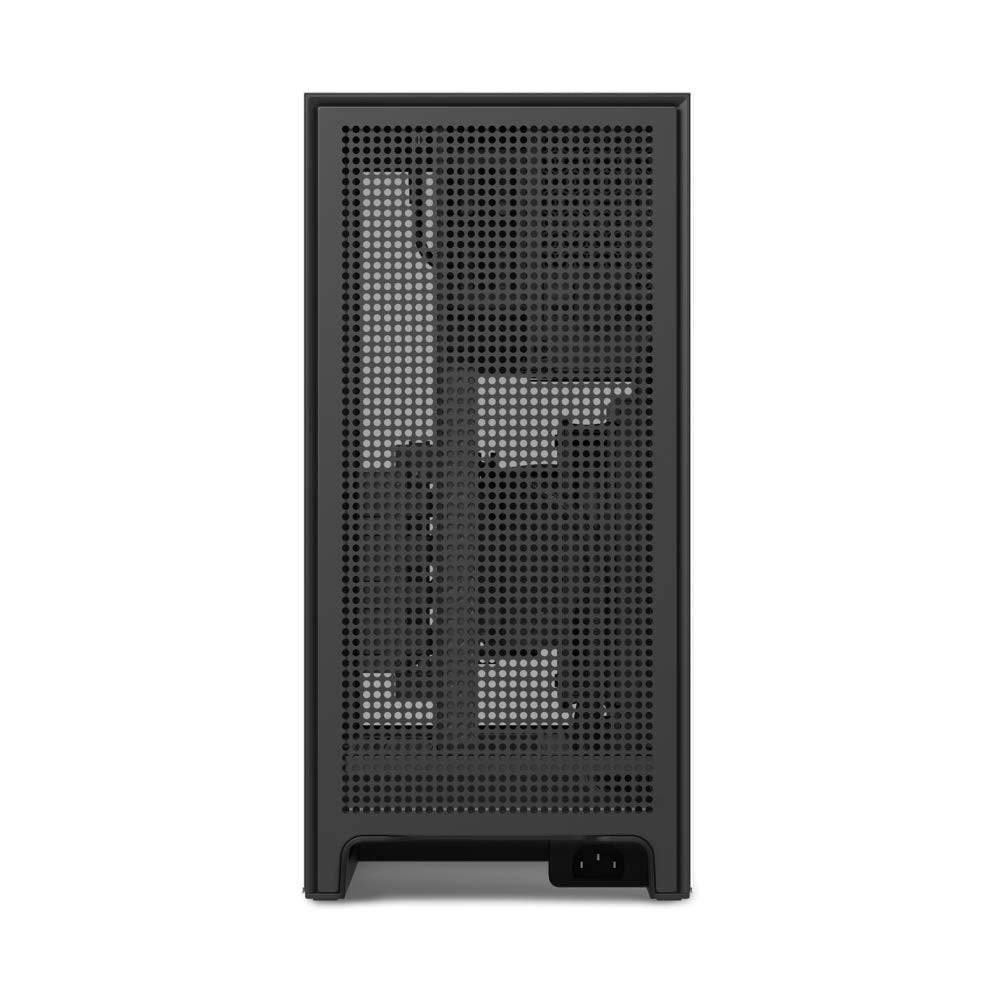 NZXT H1 Computer Gaming Cabinet - White/Black /Support Mini-ITX Motherboard with Integrated 650W PSU & 140mm AIO Liquid Cooler - Golchha Computers
