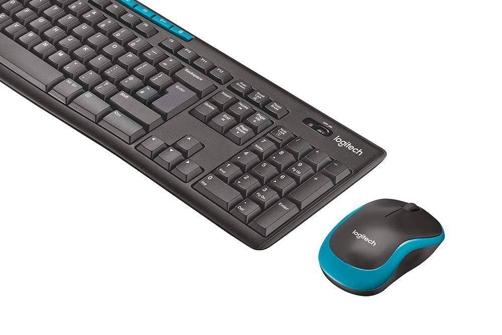 Logitech MK275 Wireless Keyboard and Mouse Combo with 3 Year Warranty - Golchha Computers