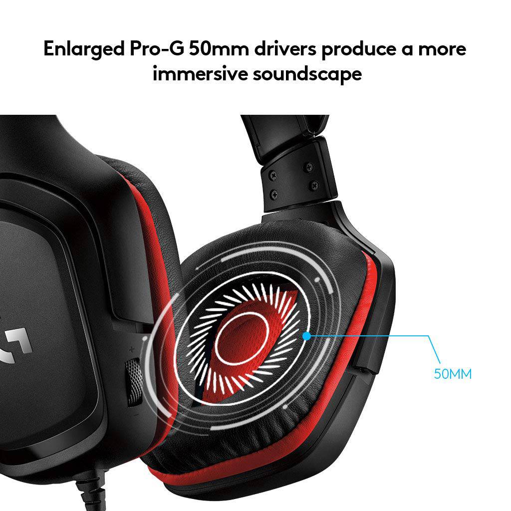 Logitech G331 Stereo Gaming Headset - Golchha Computers