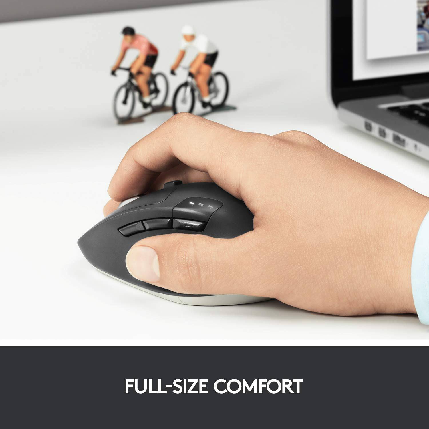 Logitech M720 Triathlon Multi-device Wireless Mouse - Golchha Computers