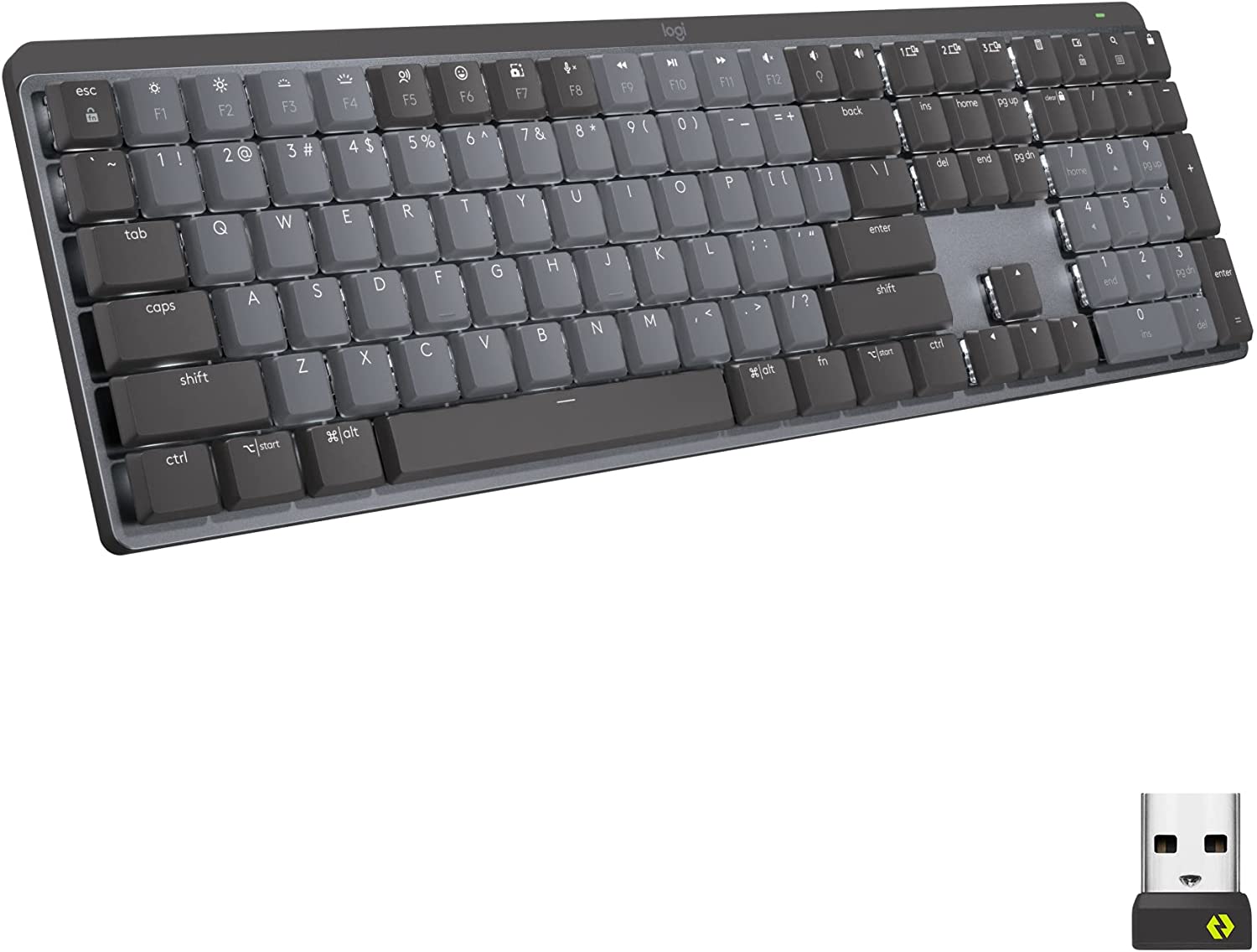 Logitech MX MECHANICAL Wireless Illuminated Keyboard (Linear Red Stwitches) & MX MASTER 3S Wireless Mouse Combo - Golchha Computers