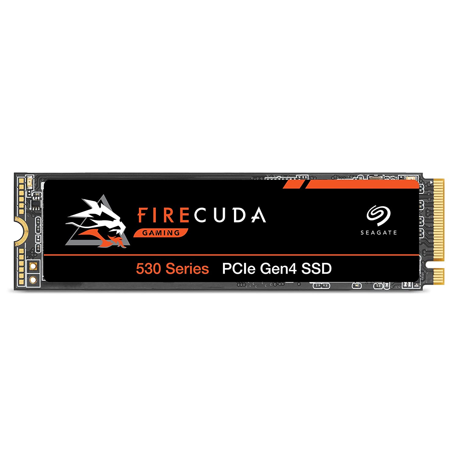 Seagate FireCuda 530 1TB Internal Solid State Drive - M.2 PCIe Gen4 ×4 NVMe 1.4, Transfer speeds up to 7300 MB/s,