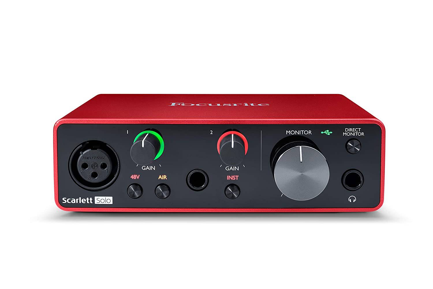 Focusrite Scarlett Solo (3rd Gen) USB Audio Interface with Pro Tools, First - Golchha Computers