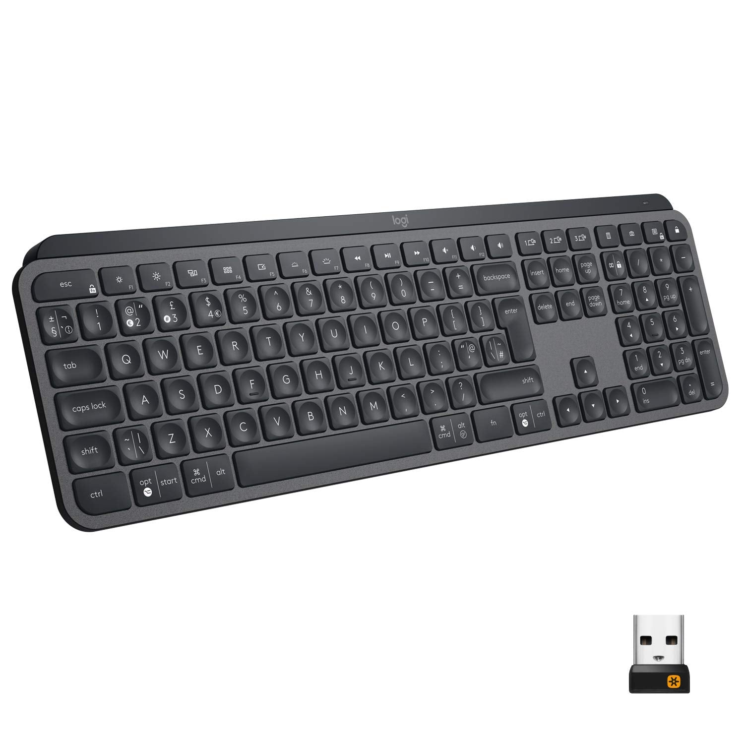 Logitech Master Series MX Keys Keyboard & MX Master 3 Mouse Combo Mid Grey - Golchha Computers