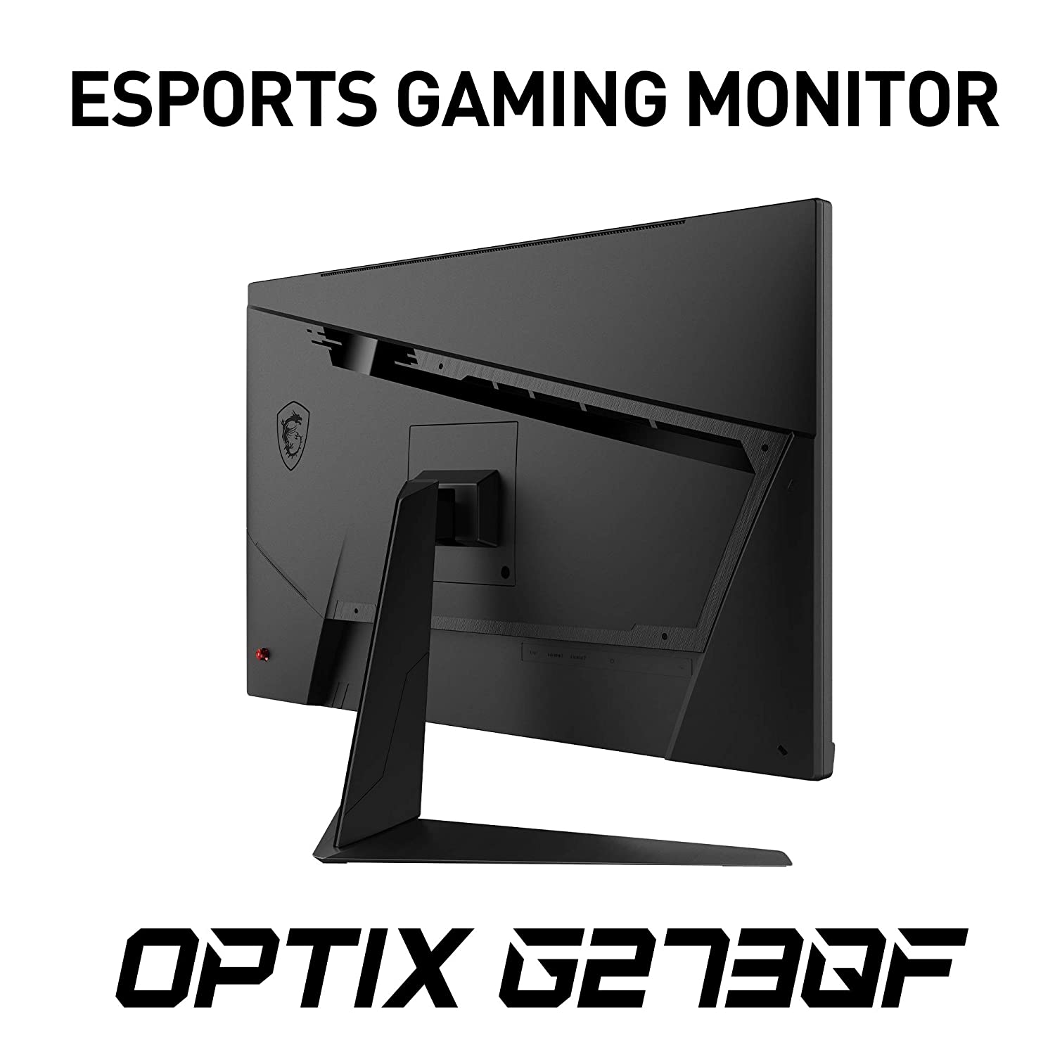 MSI Optix G273QF Esports Gaming IPS Monitor - 27 inch, 16:9 WQHD (2560x1440) Pixels, Rapid IPS, 165Hz, 1ms GTG Response Time, Less Blue Light