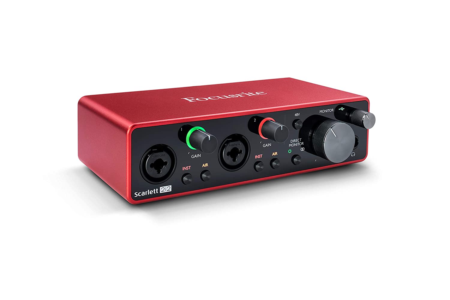 Focusrite Scarlett 2i2 (3rd Gen) USB Audio Interface with Pro Tools, First - Golchha Computers