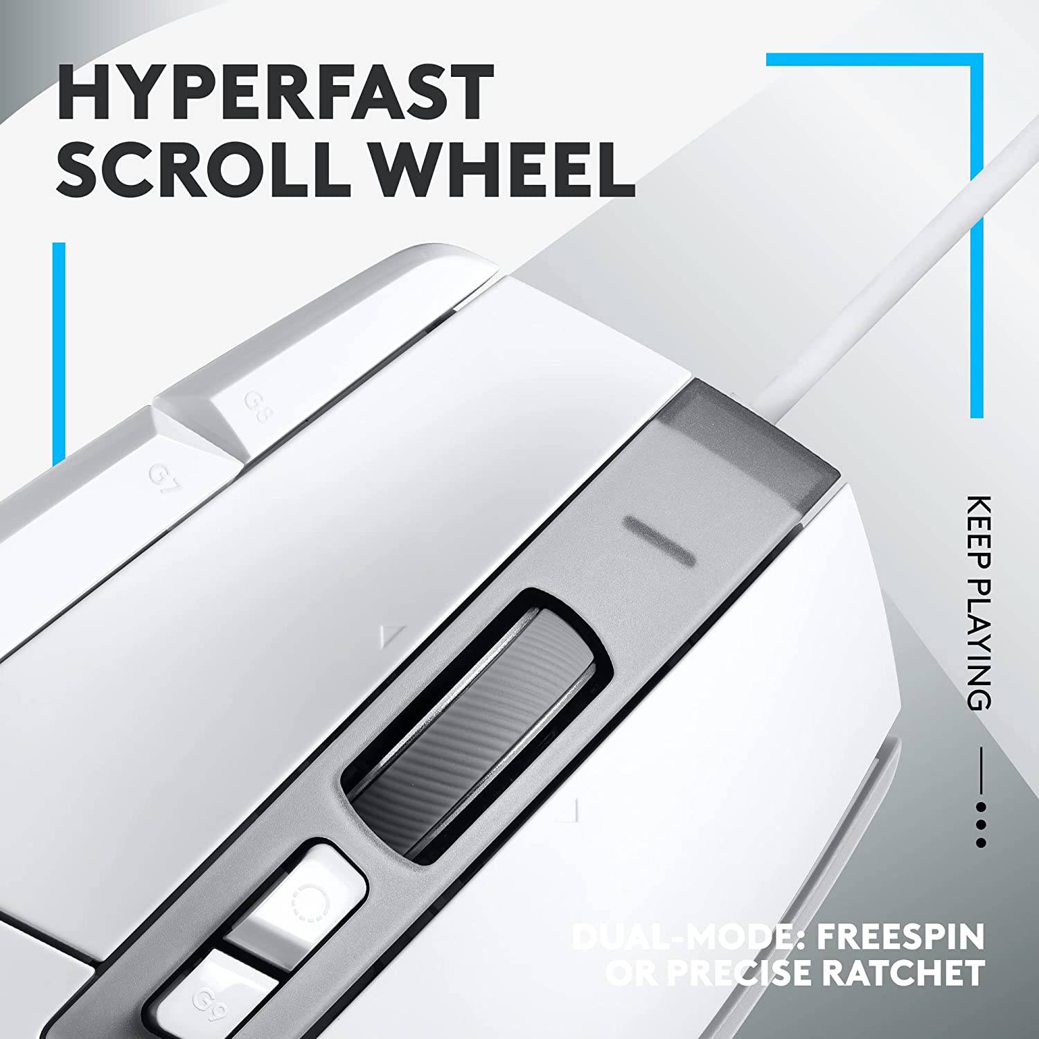 Logitech G502 X Wired Gaming Mouse - LIGHTFORCE Hybrid Optical-Mechanical Primary switches, Hero 25K Gaming Sensor, Compatible with PC/macOS/Windows - Golchha Computers