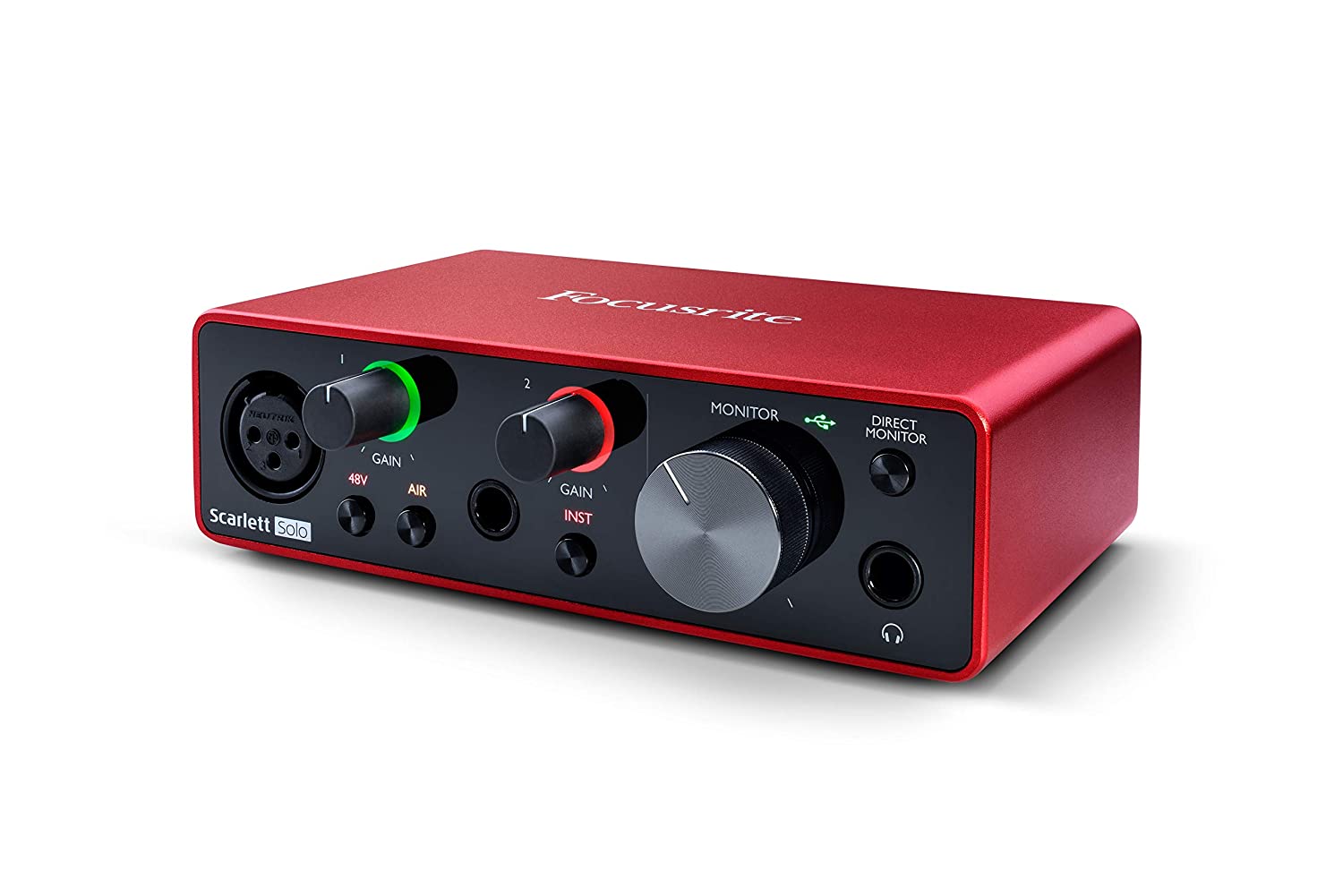 Focusrite Scarlett Solo (3rd Gen) USB Audio Interface with Pro Tools, First - Golchha Computers