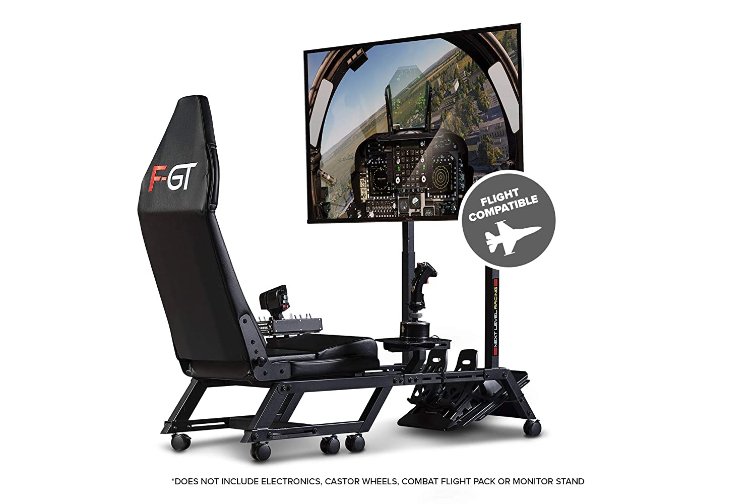 Next Level Racing F-GT Simulator Cockpit (NLR-S010) - Golchha Computers