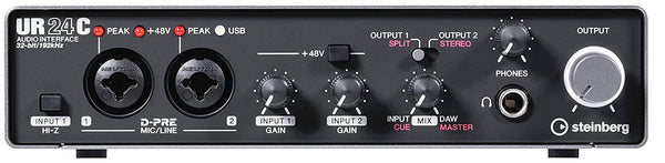 Steinberg UR24C 2x4 USB 3.0 Audio Interface with Cubase AI and Cubasis LE - Golchha Computers