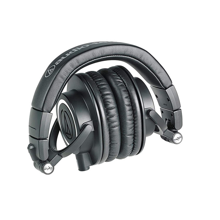 Audio-Technica ATH-M50x Over-Ear Professional Studio Monitor Headphones (Black) - Golchha Computers