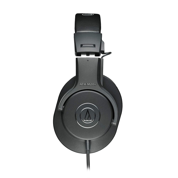 Audio-Technica ATH-M20x Over-Ear Professional Studio Monitor Headphones (Black) - Golchha Computers