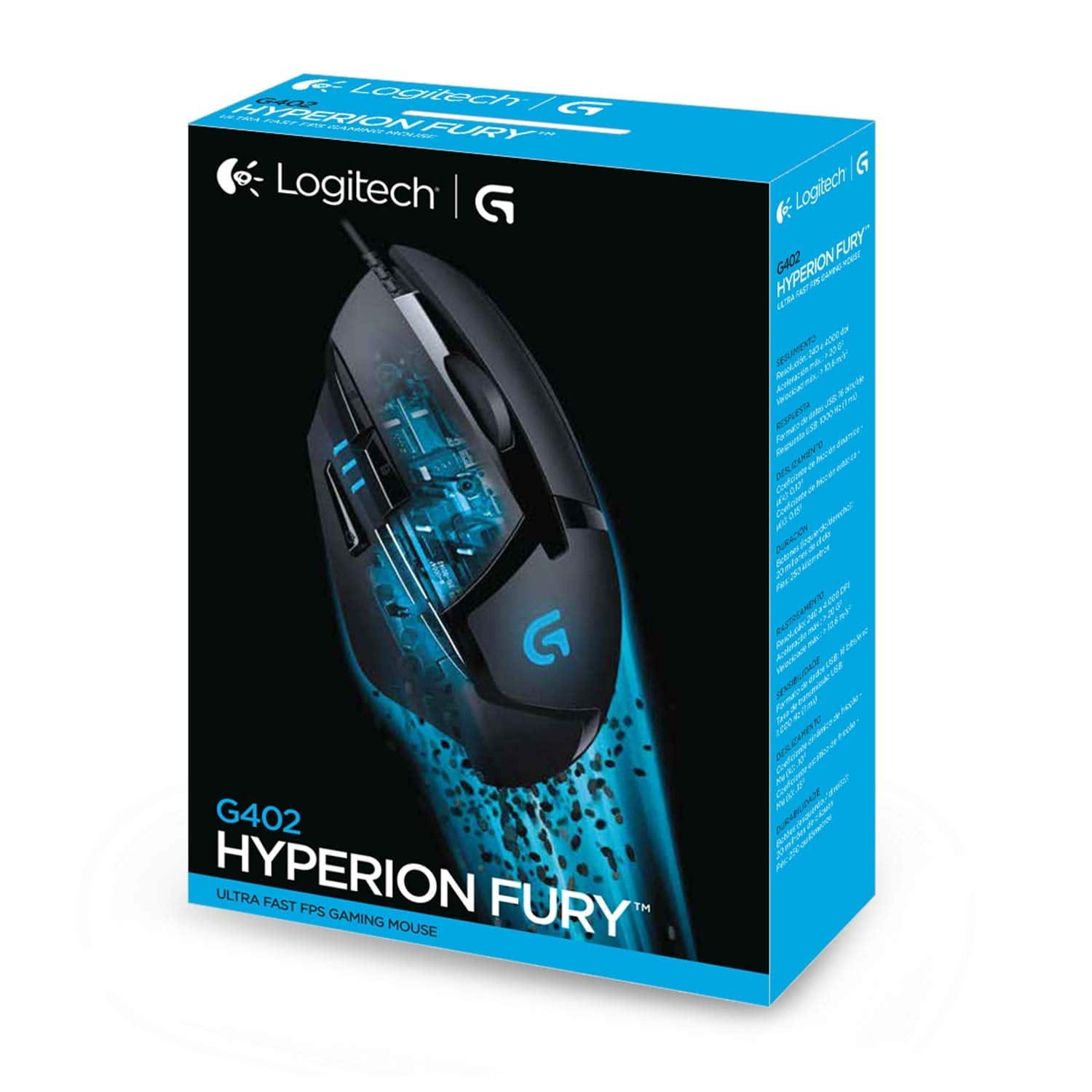Logitech G402 Hyperion Fury FPS Gaming Mouse - Golchha Computers
