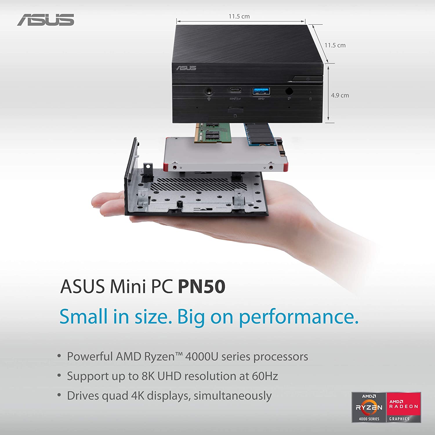 ASUS PN50 R7 Full Machine Mini PC - Golchha Computers