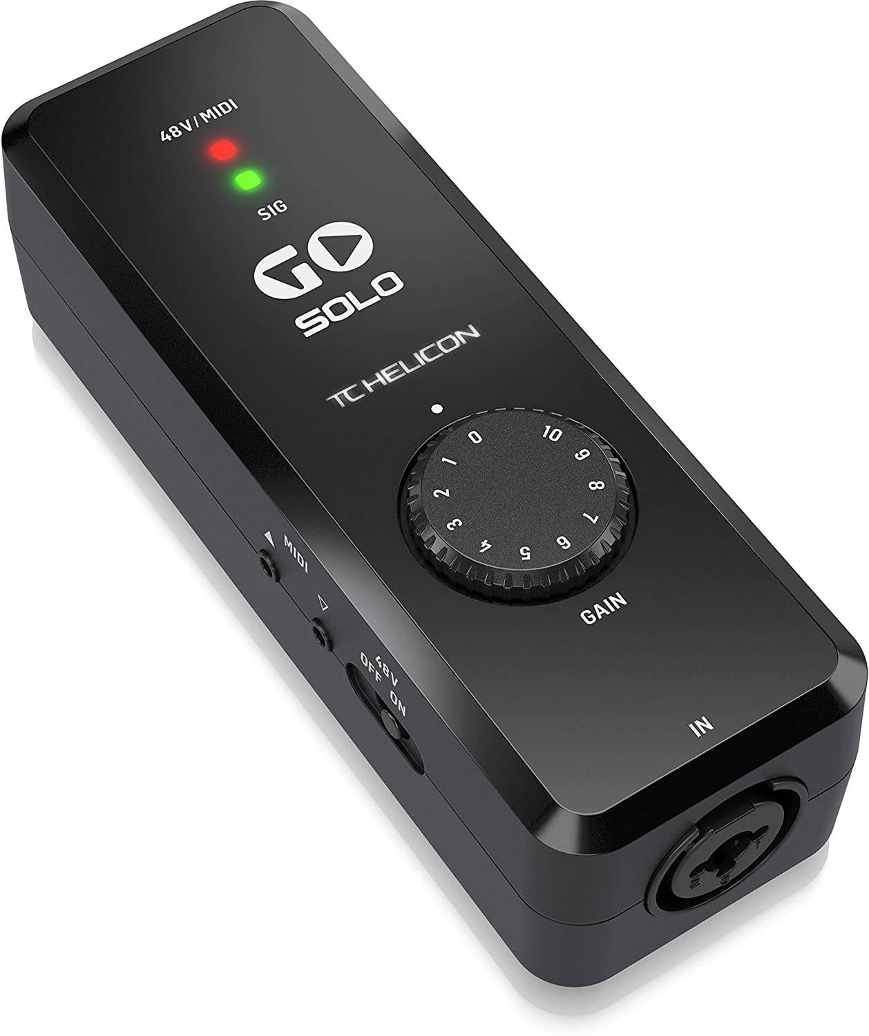 TC Helicon GO SOLO High-Definition Audio/MIDI Interface for Mobile Devices - Golchha Computers