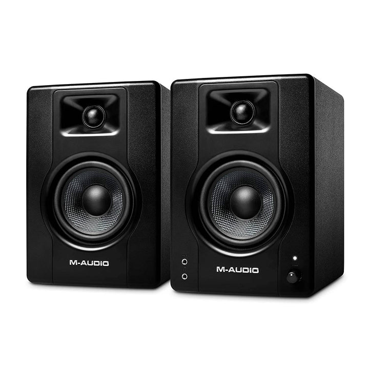 M-Audio BX4 120-Watt Powered Desktop Computer Speakers Studio