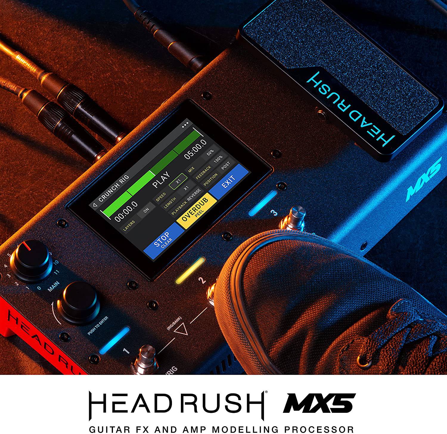 HeadRush MX5 Ultra-Portable Amp Modeling Guitar Effect Processor - Golchha Computers