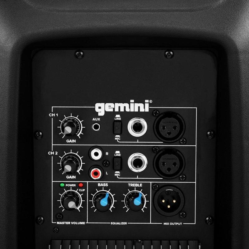 Gemini Sound AS-2112P 1500 Watt Active 12” Loudspeaker