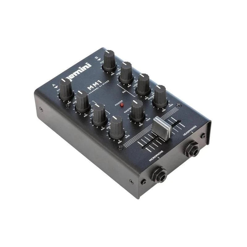 Gemini MM1 2-Channel Pocket-Sized DJ Mixer- Dispatch within 3-4 Business Days - Golchha Computers