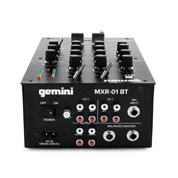 Gemini MXR 01 BT 2-Channel Professional DJ Mixer With Bluetooth Input- Dispatch within 3-4 Business Days - Golchha Computers