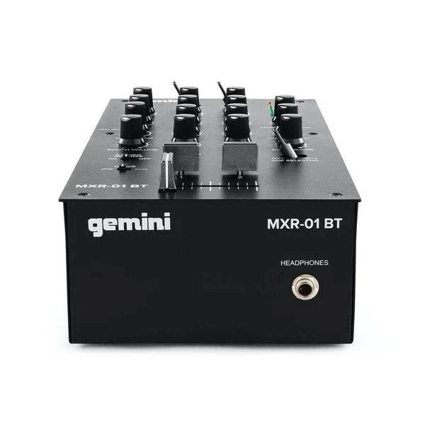 Gemini MXR 01 BT 2-Channel Professional DJ Mixer With Bluetooth Input- Dispatch within 3-4 Business Days - Golchha Computers