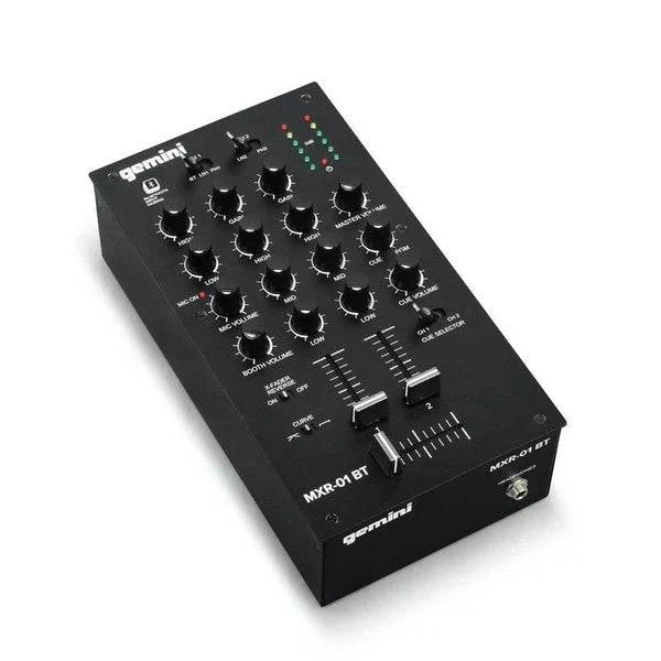 Gemini MXR 01 BT 2-Channel Professional DJ Mixer With Bluetooth Input- Dispatch within 3-4 Business Days - Golchha Computers