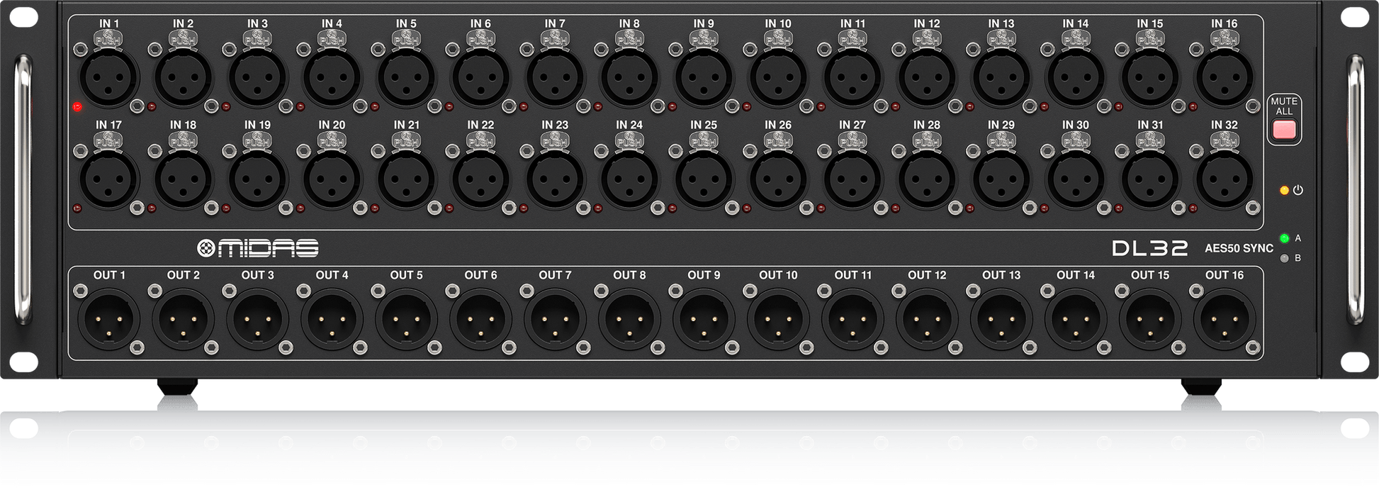 Behringer WING 48-channel Digital Mixer with Behringer Wing Dante with Midas DL 32 Stage Box Combo - Golchha Computers