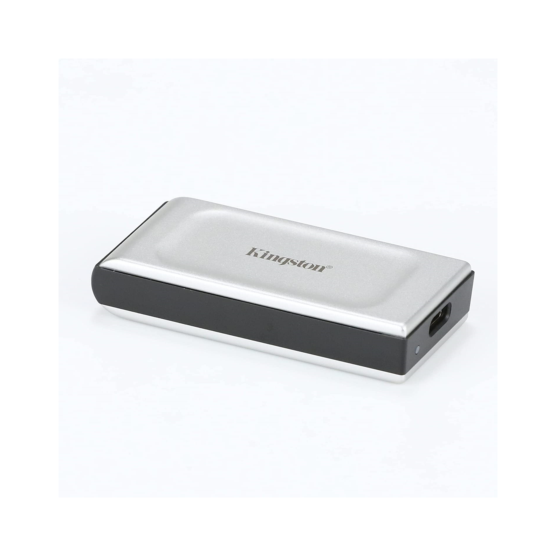 Kingston XS2000 High Performance, Read/Write speeds up to 2,000MB/s, Pocket-Sized Most Portable External SSD SXS2000, with Type C Lightweight 29Gram Only, Silver
