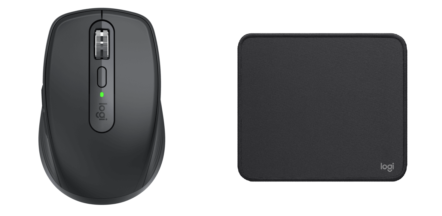 MX Anywhere 3 Wireless Mouse and Logitech Mouse Pad Studio Series - Golchha Computers