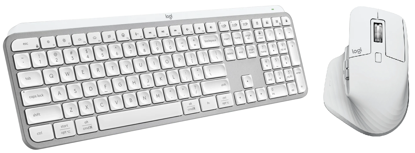 Logitech MX Keys S Wireless Keyboard & MX Master 3s for Mac Combo