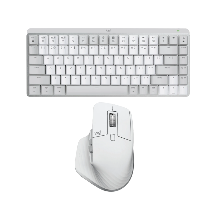 Logitech MX Mechanical Mini Keyboard FOR MAC and MX Master 3S Mouse FOR MAC Performance Wireless Combo - Golchha Computers