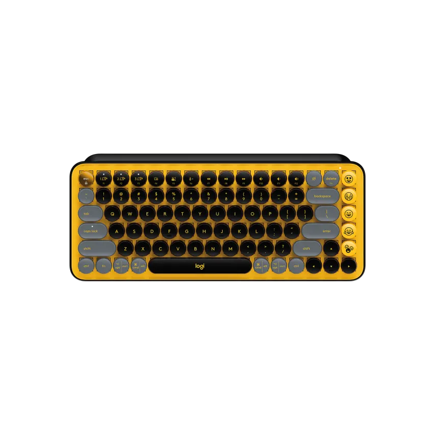 Logitech POP KEYS Wireless Mechanical Keyboard with Customizable Emoji Keys - Golchha Computers