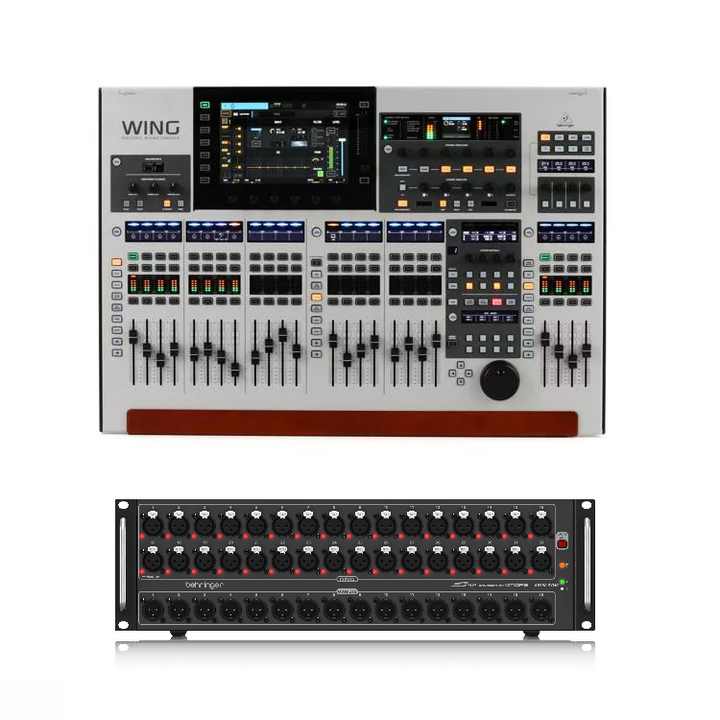 Behringer WING Digital Mixer and S32 Stage Box Bundle - Golchha Computers