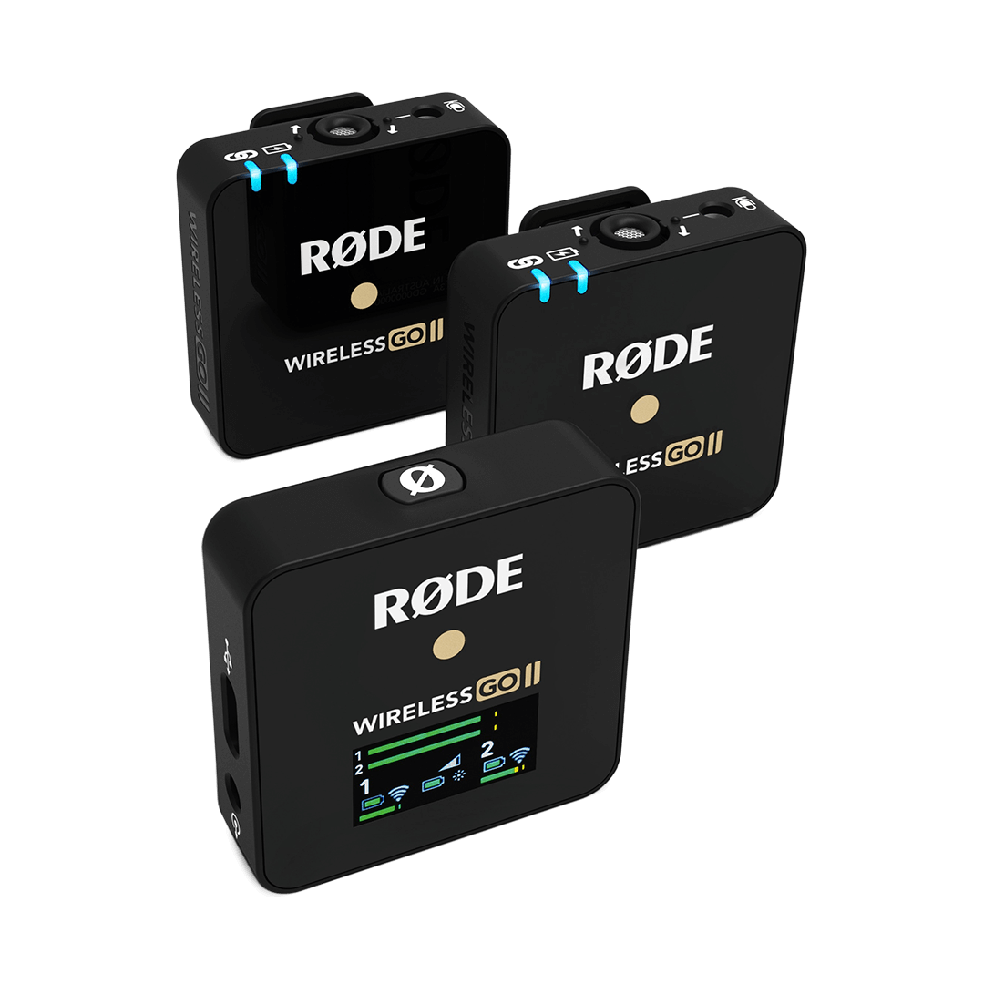 Rode Microphones Wireless GO II Dual Channel Wireless Microphone System - Golchha Computers